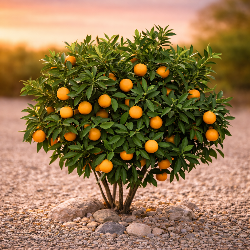 Dwarf Orange Tree
